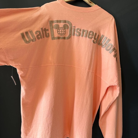 Disney Parks Walt Disney World Rose Gold Spirit Jersey Long Sleeve NEW Size XL - Picture 11 of 12